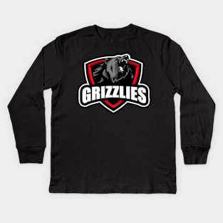 grizzlies all stars Kids Long Sleeve T-Shirt